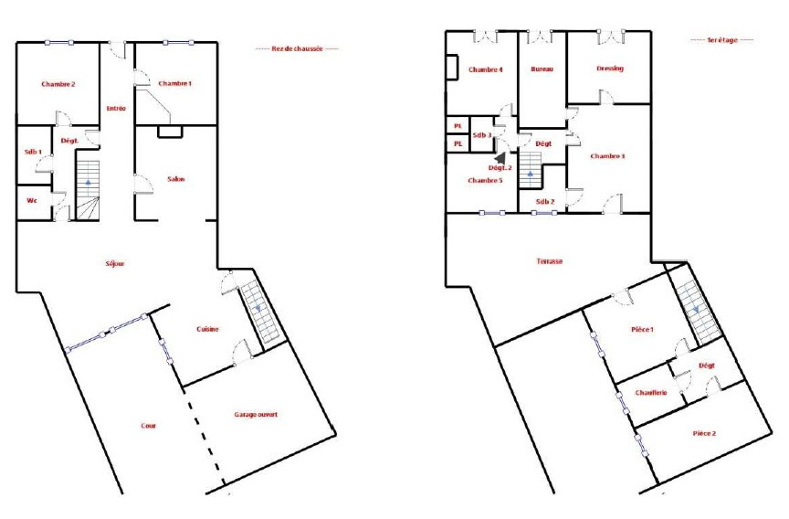 MAISON 225 M2 BORDEAUX NANSOUTY