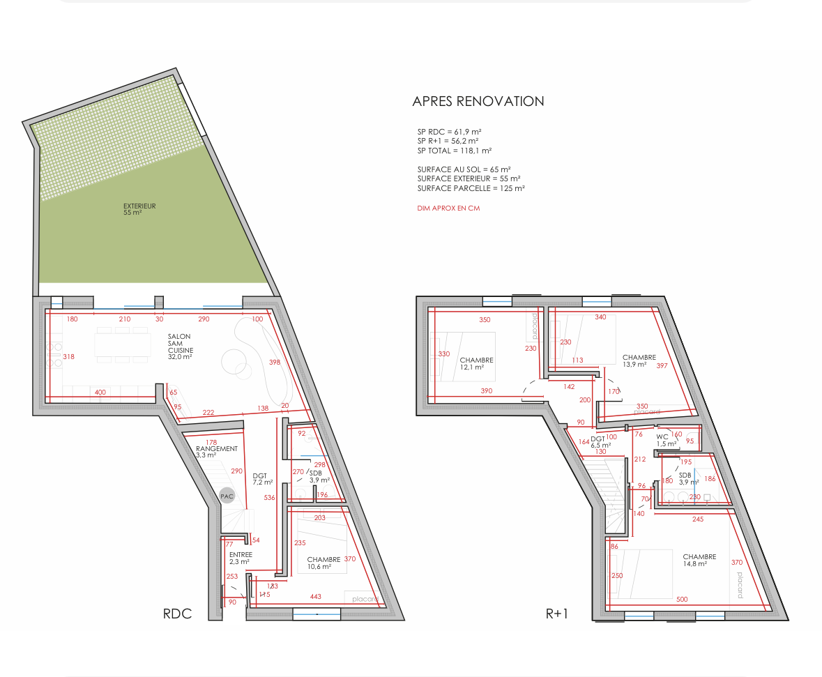 MAISON 120 M2 BORDEAUX BELCIER JARDIN ET PARKING